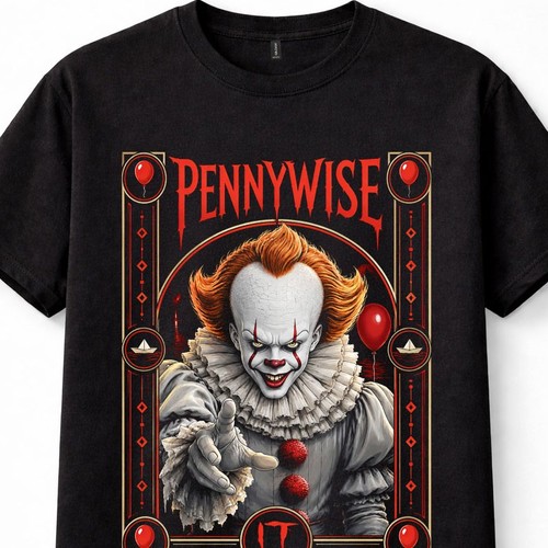 Pennywise red balloon derry - pennywise,