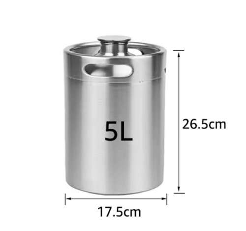 Beer keg growler - keg, 5l