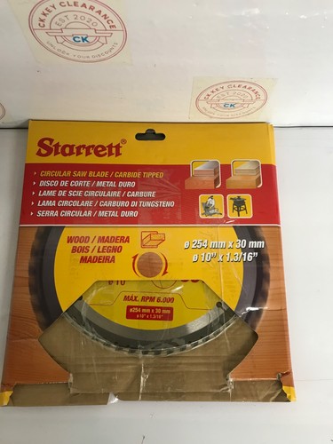 Starrett 254mm tct circular - 254mm,