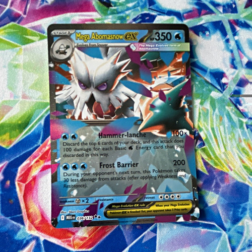 Mega abomasnow full art - ex,