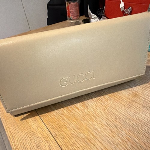 Gucci beige leather long - gucci,