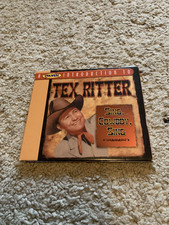 Sing, Cowboy, Sing by Tex Ritter (CD, 2004)