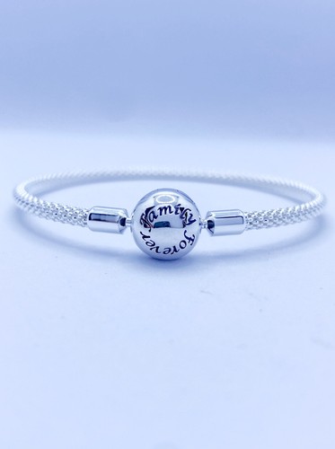 Sterling silver charm bracelet - sterling,