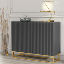 100cm Dark Grey Sideboard