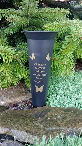 Grave vase memorial - grave,