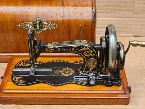 Antique singer 12k fiddle - singer,