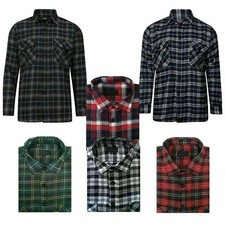 MENS FLANNEL LUMBERJACK CHECK
