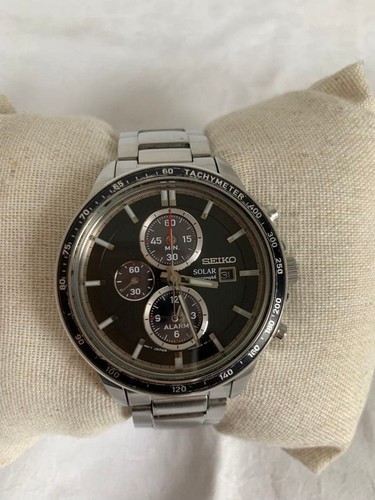 Seiko solar chronograph - seiko, watch
