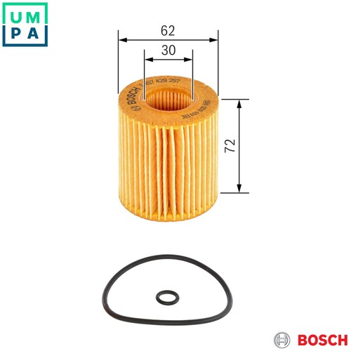 Oil filter 457 - oil, 257