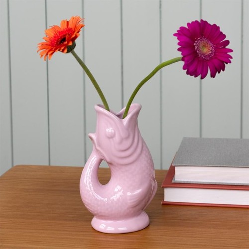 Ceramic fish vase - ceramic,