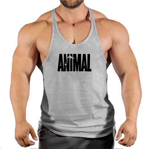 Mens gym stringer vest - gym,