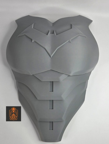 Red hood ronin chest - hood, and