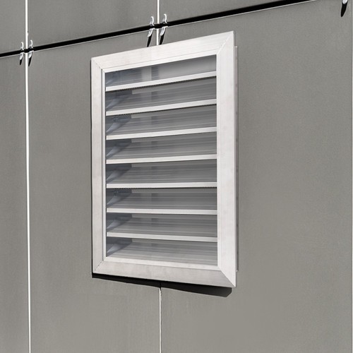 450mmx450mm aluminum louvre - 450mmx450mm,