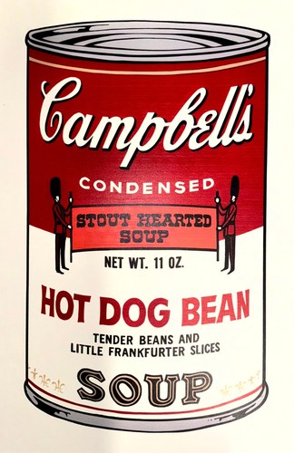 Andy warhol campbells soup - campbells,