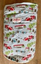 Cath Kidston vintage Racing Cars cotton fabric kids sleeping bag