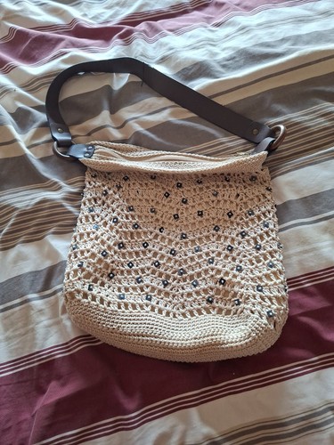 Womens boho crocheted - crocheted, shoulder