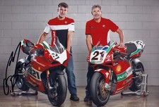 Oli Bayliss Hand Signed 12x8