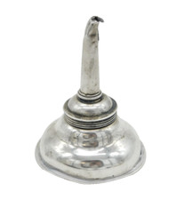 Irish George III Sterling Silver Wine Funnel Antique 1808 Dublin AF