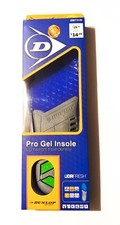 Dunlop Sport men Pro Gel Insole lightweight triple density Size US 12-13,UK11-12
