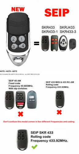 Seip ts75 remote control - ts75, hand