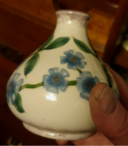 Cobridge squat vase blue - cobridge,