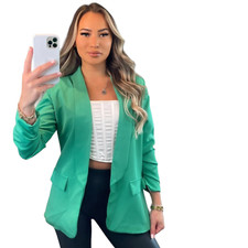 Women Ladies Ruched Sleeve