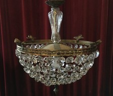 Basket Chandelier - 37cm -