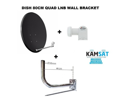 Satellite dish antenna 80cm - satellite,