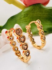 18k Gold Plated Square Shape