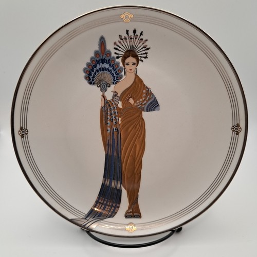 House erté athena plate - house,