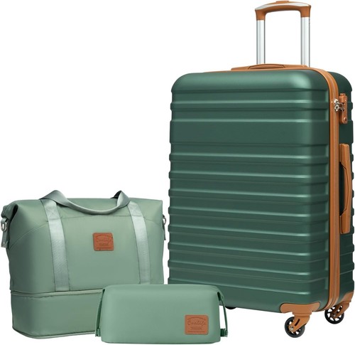 Coolife piece luggage - luggage, set