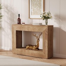 Wood Console Table Narrow
