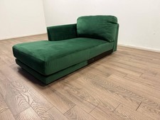 Jacob Green Velvet Chaise