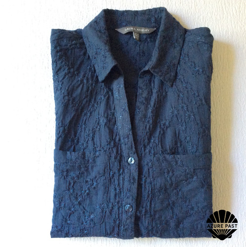 Laura ashley blue shirt - laura,