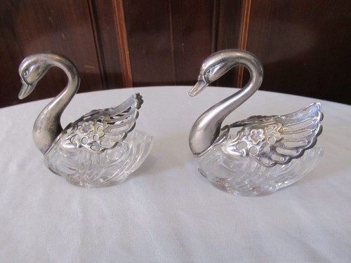 Vintage italian silver glass - silver,