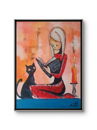 Original acrylic painting - acrylic,