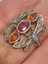 silver thomas sabo dragonfly ring stunning stones