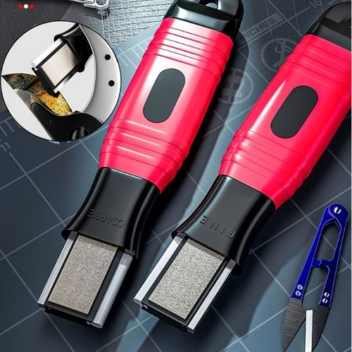 Metal pocket sharpener - metal,
