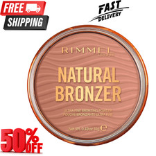 Rimmel London Natural Bronzer 001 Sunlight 14g Matte Finish Glow Powder