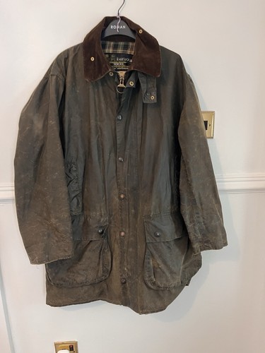Vintage worn barbour - vintage,