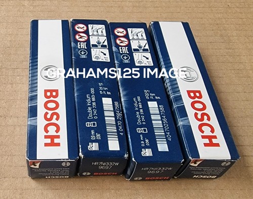Spark plugs iridium - x4, fits