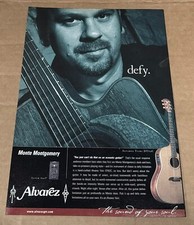 MONTE MONTGOMERY  - ALVAREZ-YAIRI GUITARS - 2002 Print Advertisement