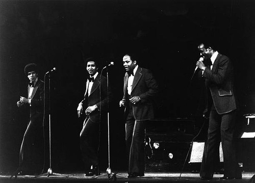 The drifters old photo music - the,