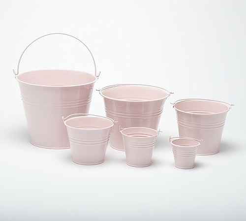 Metal buckets pots mini pail - pots,
