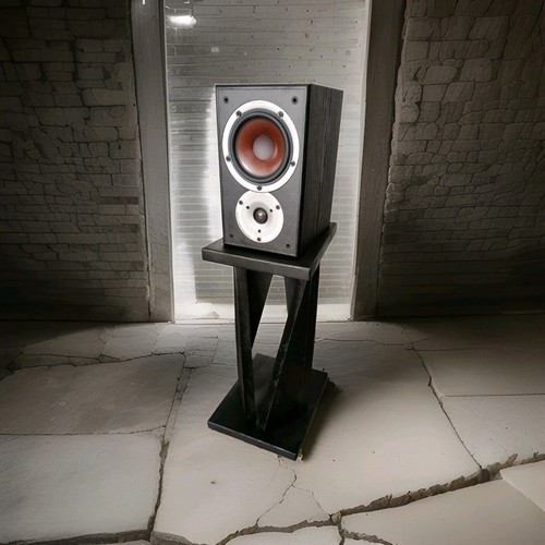 Speaker stands matt black - speaker,