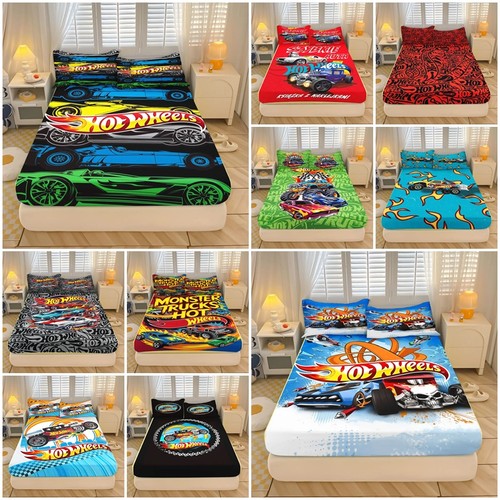 Hot wheels bed decor - hot,