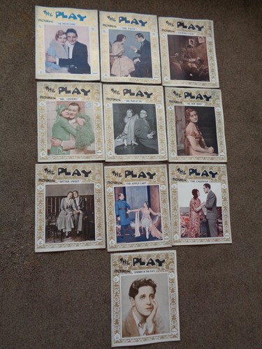 The play pictorial lot of - pictorial,
