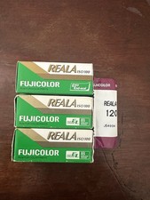 4x Fuji Reala 100 - 120 Film -