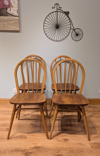 Set ercol mid century elm - set,