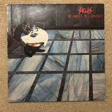 Skids, Scared to dance vinyl album, record, LP, 1979